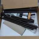 Tripod Floor Lamp, Mid Century Standing Lamp, Modern Design Studying Light for Living Room, Bedroom, Study Room and Office (Brown)