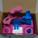 Balloon Pump Electric,110V 600W Balloon Blower Inflator Dual Nozzle Air Pump Balloons Inflator for Decoration, Party, Sport,Gifts:2 Balloon Tying Tools (Rose Red)