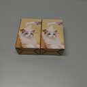 2 x 3-in-1 Soft Steam Grooming Brush for Dogs & Cats: Hair Remover, Cleaning & Massaging, Water Brush for Shedding, Suitable for Indoor Haired Cats, Dogs & Rabbits (Purple)