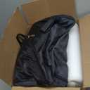 2 in 1 Dog Car Seat Bed for Small/Medium Dogs Up to 35 lbs, Travel Dog Booster Seat with Memory Foam Thick Cushion, Safety Belts&Storage Pockets, Removable Washable Bed Fits Front or Back Seat