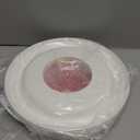 4 Packs Molded Nylon Ceiling Medallion for Light Fixtures and Ceiling Fans, 10"OD x 4"ID x 0.94"P (Fits Canopies up to7-1/4")White