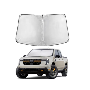 Econour Windshield Sun Shade Compatible for Ford Maverick 20222024 2025 2026 Sun Shade Front Windshield Sun Visor Foldable Thicker 5Layer Block Heat and Sun UV Rays | Car Accessories