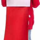 JOYIN 38" Jumbo Christmas Stocking, Personalized Extra Large Xmas Stockings, Felt Giant Soft Red Christmas Decor for Kids Adults Family Xmas Party Decorations Gifts