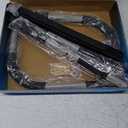 Ally Peaks Pull Up Bar for Doorway | Thickened Steel Max Limit 440 lbs Upper Body Fitness Workout Bar| Multi-Grip Strength for Doorway | Indoor Chin-Up Bar Fitness Trainer for Home Gym Portable (silver2)