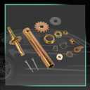 Lower Crank Rebuild Kit 6311 & 3000 Series Compatible with Coleman Fleetwood Pop Up Camper Systems
