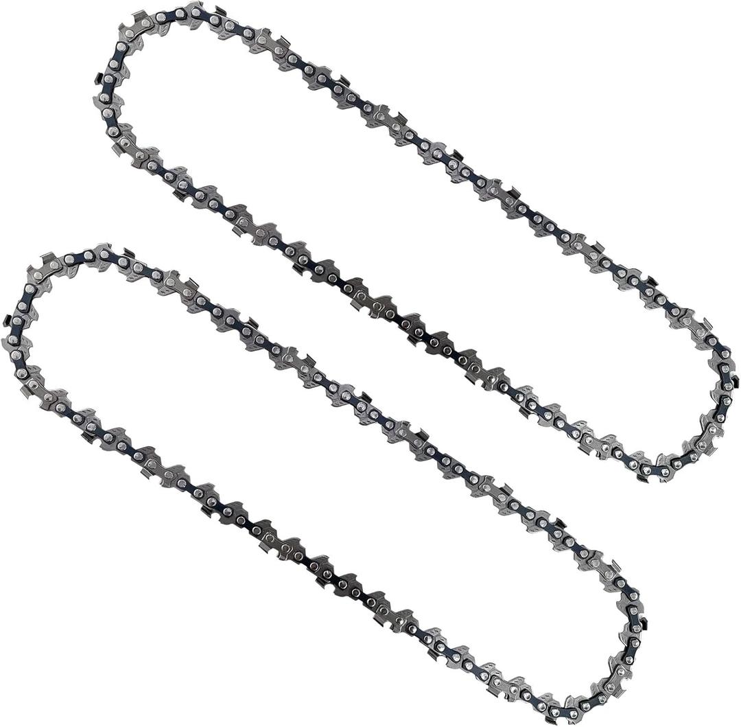 2PC 8 Inch Pole Saw Chain for RYOBI P2580 / P2508BTL / P2510 / P4360 / P4361, 8" Pruning Chainsaw Replacement Chain for RYOBI P5453 / P5452BTL