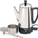 Presto 02822 6-Cup Stainless-Steel Coffee Percolator
