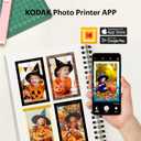 KODAK Mini Shot 2 Retro 4PASS 2-in-1 Instant Digital Camera and Photo Printer (2.1x3.4 inches) Initial 8 Sheets + 60 Sheets Bundle, Yellow