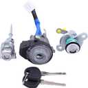 MOTOKU Ignition Switch and Door Lock Cylinder with 2 Keys Set for Hyundai Elantra 2007-2010