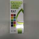 AAwipes Aquarium Ammonia Test Strips 8-in-1 |100 Strips | Quick & Accurate Water Testing for Freshwater & Saltwater Tanks -Test pH, Carbonate, Alkalinity, Hardness, Chlorine, Nitrite, etc. (K02-100)
