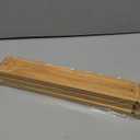 BAMEOS Drawer Divider,Expandable Bamboo Separators Adjustable Utensil Knife Fork Tool Kitchen Organizer, Clothes Fabric Drawer Organizer In Bathroom Bedroom Office, Cabinet Dresser Organizer 4-pack (2''H, 13.3''-19''L, Natural)