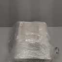 Kmiectse Clear Storage Bins with Lids,4 Tier Plastic Bins with Wheels,Stackable Storage Bin,Closet Organizers Box for Bedroom,Living Room,Toy,23 QT Folding Box with Magnetic door