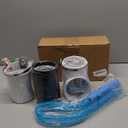 Upgrade Dryer Vent Hose for Tight Space, Dryer Vent Hose Kit, 90 Degree Dryer Vent Elbow with Dual Silicone Seal Connector, Dryer Cleaning Kit, High Sealability, Dryer Vent Vacuum Hose Attachment