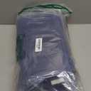 Amazon Basics 6-Piece Fade-Resistant 100% Cotton Towel Set, Soft and Absorbent, 2 Bath Towels, 2 Hand Towels, 2 Washcloths, Navy Blue