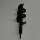 Power Planter DIY Guru Garden Auger- 3"x12" Drill Bit Hole Digger for Post Diggers, Digging Holes- Bulb Planter Tool- Auger Drill for Planting- Garden Digging Tool- 3/8" Non-Slip Hex Drive (Black)