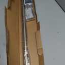 Ivilon Drapery Window Curtain Rod - End Cap Style Design 1 Inch Pole. 48 to 86 Inch Color Warm Gold