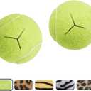 Deluxe Pre Cut Walker Tennis Ball Glides - Walkers Legs Universal Precut Glide Balls, Accessories Gifts for Elderly Seniors or Medical Rehab (Yellow)
