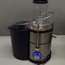 1300W KOIOS Centrifugal Juicer Machines, Juice Extractor with Extra Large 3inch Feed Chute, Full Copper Motor, Titanium-Plated Filter, High Juice Yield, 3 Speeds Mode,Easy to Clean with Brush,Non-BPA