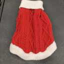 Small Dog Sweaters with Leash Hole Turtleneck Dog Sweaters Knitwear Warm Soft and High Stretch Pet Clothes S