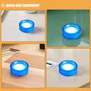 Angoily Finger Tip Moistener for Money Counting with Sponge Container Hand Wet Device for Banking Cash Handling and Paper Sorting 2.68X2.68X1.02 Inches