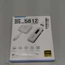 Lemorele Wireless USB-C Transmitter and HDMI Receiver Kit, Plug&Play USB-C to HDMI Wireless Extender, 2.4/5G 164ft Range 1080P Full HD, for Streaming Video&Audio to HD TV/Monitor from Phone/Laptop