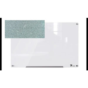 towon 47 x 35 inch glass magnetic dry erase board, glass white board for wall, clean whiteboard dry erase large, brilliant white