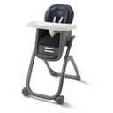 Graco DuoDiner DLX Highchair, 6 Stages of Use, Infant to Baby High Chair, Infant to Toddler Booster Seat, Youth Stool, 5 Adjustable Height Positions, Splatter Art