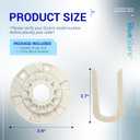 BlueStars W10528947 W10396887 Washer Basket Driven Hub Kit Part - Compatible with Maytag Whirlpool Kenmore Washers - Replaces AP5665171 W10528947VP PS6012095 - Enhanced Design