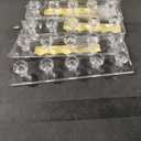 Necklace Hanger, Acrylic Necklace Holder, Necklace Organizer Wall Mount, Jewelry Hooks for Necklaces, Bracelets, Chains 