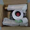 Freestanding Tub Drain Rough-in Kit, Bathtub Drain Kit with PVC Plastic Adapter and Brass Tail Pipes, Compatible with Freestanding Bathtub, Floor Mounted Bathtub and Copper Bathtub