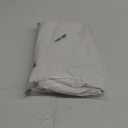 TEXAS LINEN CO. 100% Organic Cotton Percale Flat Sheet King Size - 1 PC Flat Sheet, White - Crisp, Cool and Strong Bed Linen, Top Sheets for Hot Sleepers, Luxury Breathable GOTS Certified Sheets