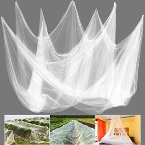 Mosquito Netting,10 50 Ft Mosquito Mesh Screen for Patio,Fly Insect Bird Net Barrier Garden Mesh Netting for Protect Vegetables Fruits from Birds Bugs,White