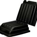 Rubbermaid Commercial Products Rotomolded Tilt Truck Lid, 1 Cu Yd Keeps Materials Secure, Conceals Loads Without Reducing Capacity, for Distribution Centers/Warehouse/Manufacturing/Office