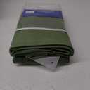 MIULEE Velvet Curtains 90 Inches Long 2 Panels Set for Bedroom, Pinch Pleat Back Tab Luxury Thermal Insulated Living Room Darkening Drapes Pleated Blackout Window Curtains with Hooks, Olive Green