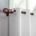 No. 918 Montego Casual Textured Semi-Sheer Grommet Kitchen Curtain Tier Pair, 56" x 24", White