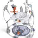 Baby Activity Center, Baby Jumper Activity Center with Music, Interactive Toys, 360° Rotating Seat, 3 Adjustable Heights, Infant Activity Jumper for 6+ Months (Rabbit)