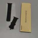 Tasikar Magnetic Bands Compatible with Apple Watch 42mm(Series 11/Series 10) 41mm 40mm 38mm Soft Silicone Replacement Loop Wristband for iWatch SE Series 11 10 9 8 7 6 5 4 3, Black