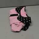 50s Costumes for Girls 50s Poodle Dress with Polka-Dot Printed Scarf for Kids Halloween Costume (8-10 Years)