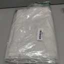 Simplebrand Natural Linen Textured Sheer Curtains 96 inches Long 2 Panels, Rod Pocket Solid Color Window Sheer Curtain Panels, Elegant Curtains & Drapes for Living Room, Bedroom (40" W x 96" L)