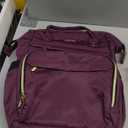 LOVEVOOK College Laptop Backpack, 15.6 Inch Travel Backpack for College, Waterproof Work Backpack Woman for Teacher Nurse Anti-theft Travel Back Pack, Gifts for Women,Dark Purple