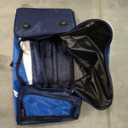 Nautica Wheeled Duffle Travel 30 Inch Large Rolling Lightweight Luggage Bags, Cobalt Blue