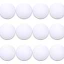Door Stoppers (11 Pcs) Door Stops Wall Protector. 3.15" Large Size White Silicone Door Bumpers with Strong Thickened Adhesive of Rubber Knob, Round Wall Shield Cushion Door Knob Wall Protector Quiet