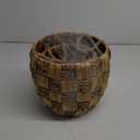 Oval Water Hyacinth Basket 2Pcs