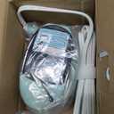 Travel Iron Mini with Steam for Clothes with Dual Voltage, Portable Mini Ironing Machine with Non-Stick Soleplate, Small Iron for Sewing, Quilting and Handcraft (Celadon)