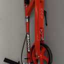 Scooters for Kids 8-12, Teens & Adults - Lightweight, Foldable, 8-Inch Big Wheels, Hand Brake & Bell, 4 Adjustable Height Levels, 240 lbs Max Load, Perfect for School, Campus and Park Rides (Red)