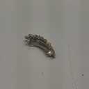 Floral Rhinestone Hairpin Luxury Crystal Flower Hair Barrette Clip (Champagne)