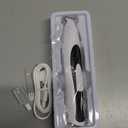 oneisall Low-Noise Dog Paw Trimmer with LED Light, Paw Trimmer for Dogs &Cats 0.8inch/20mm Wide Blade, 35dB Cordless Electric Pet Paw Grooming Clippers for Paws, Ears, Face, Rump (White)