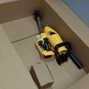 Leaf Blower Cordless, Electric Cordless Leaf Blower w/2 X 3.0Ah Batteries Charger, Infinitely Variable Speed, 580CFM/160MPH Lightweight Leaf Blowers for Patio Cleaning, Lawn Care, Yard, Garage