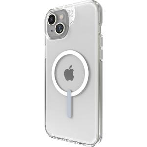 ZAGG Crystal Palace Snap iPhone 15 Plus/ 14 Plus Clear Phone Case - Drop Protection (13ft/4m), Durable Graphene, Anti-Yellowing, and Scratch-Resistant MagSafe Phone Case
