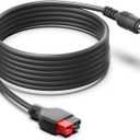 10Ft Jackery Extension Cable 14AWG Anderson to DC 8mm Extension Cord,Fit Jackery SolarSaga 100 Prime/100X/85/500 X Solar Panel to Jackery/Anker/BLUETTI/EBL/GRECEL/Westinghouse Power Station and more